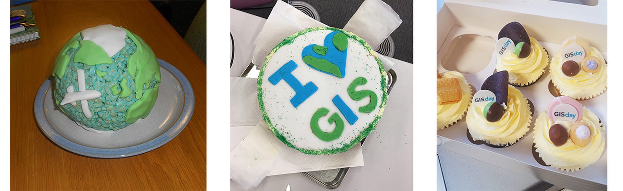 GIS Day cakes 2017